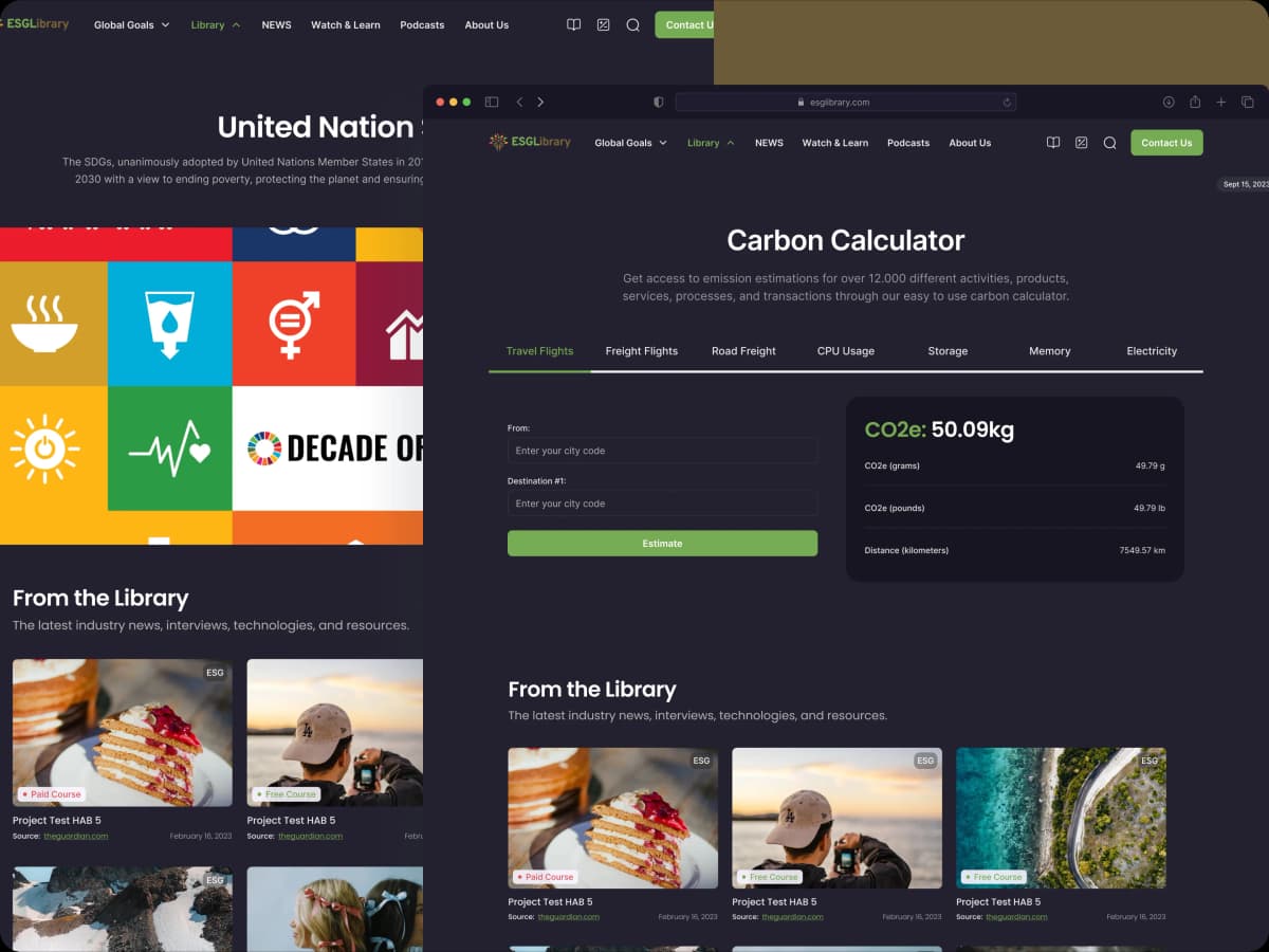 ESGLibrary Portfolio